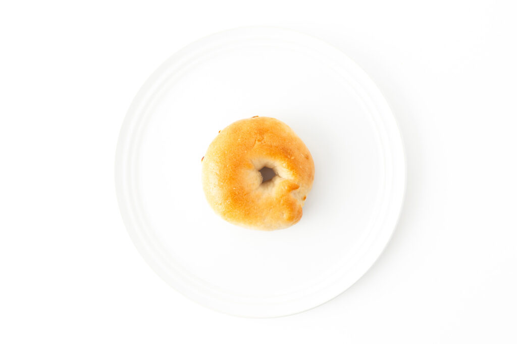 レモンあんクリームチーズベーグル
