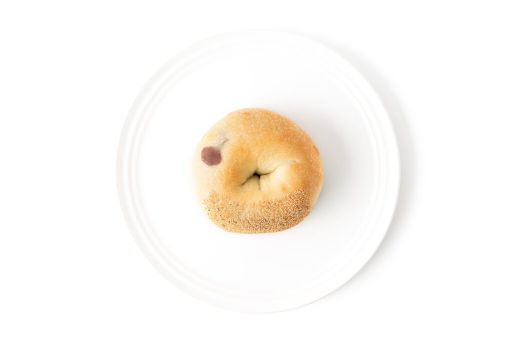 ぽろたん栗と美味しいあんこベーグル