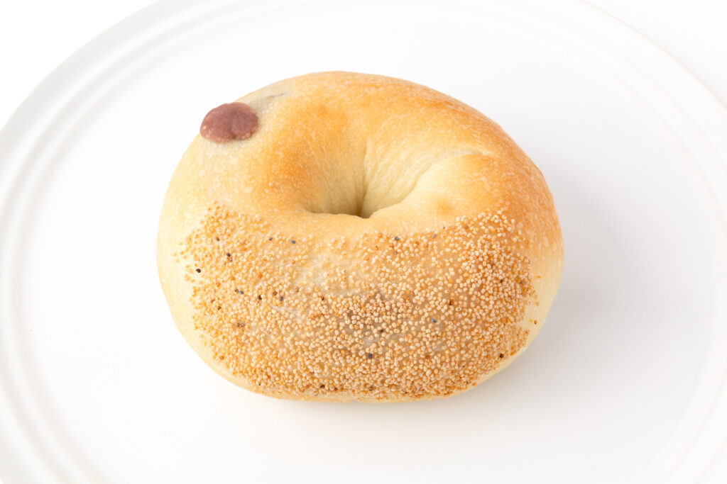 ぽろたん栗と美味しいあんこベーグル