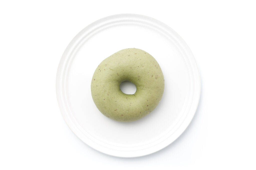 よもぎ小豆ベーグル